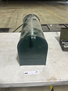 lot 236 image: STEEL MAILBOX