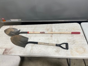 lot 250 image: 2 SHOVELS