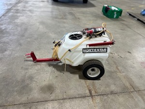 lot 261 image: NORTH STAR 21 GALLON SPRAYER LIKE NEW