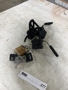 lot 277 image: 6 PADLOCKS