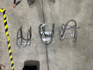 lot 289 image: 3 MOTORCYCLE WHEEL CHOCKS