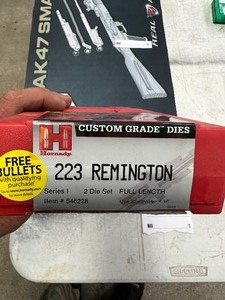 lot 1 image: Hornady 223 Remington Custom Grade Dies