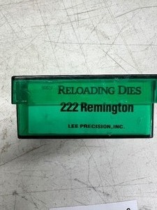 lot 6 image: LEE 222 REMINGTON CUSTOM GRADE DIES
