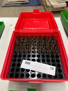 lot 19 image: QTY 50-  223 REMINGTON CARTRIDGES FMJ