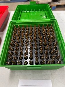 lot 21 image: QTY 100-  223 REMINGTON CARTRIDGES FMJ