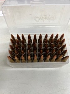 lot 25 image: QTY 50-  223 REMINGTON CARTRIDGES FMJ