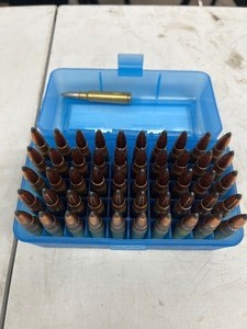 lot 29 image: QTY 51- 8 MM X 57 MAUSER CARTIDGES