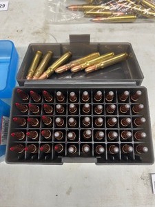 lot 30 image: QTY 56- 8 MM X 57 MAUSER CARTIDGES