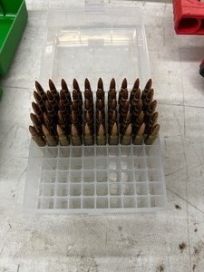 lot 45 image: QTY 50-  223 REMINGTON CARTRIDGES FMJ