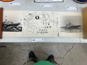 lot 83 image: USS W LIND POSTER
