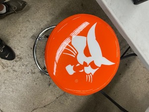 lot 117 image: BOBCAT BAR STOOL