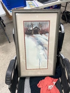 lot 121 image: ART PAINTING