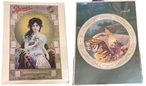 lot 34 image: Set of 2 Vintage Brewing Co. Posters - 1974