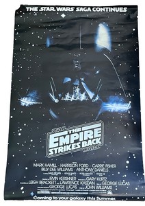 lot 21A image: Star Wars The Empire Strikes Back Poster