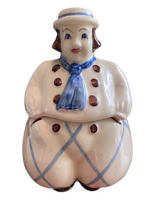 lot 40 image: Vintage Shawnee Dutch Boy Cookie Jar