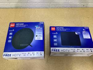 lot 463 image: LOT of 2 RCA HDTV Antennas