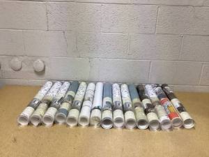 lot 465 image: LOT of Miscellaneous Peel and Stick Wallpaper