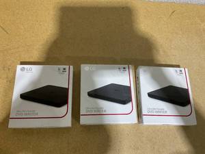 lot 146 image: LOT OF 3 Ultra Slim Portable DVD Writer