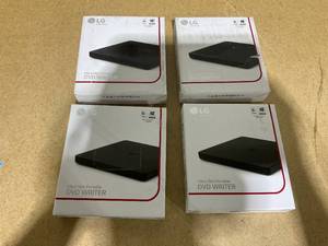 lot 147 image: LOT OF 4 Ultra Slim Portable DVD Writer