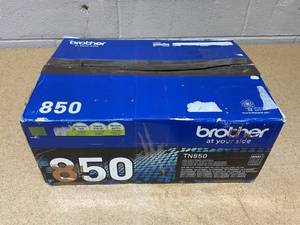 lot 215 image: Brother TN850 Black High Yield Toner Cartridge