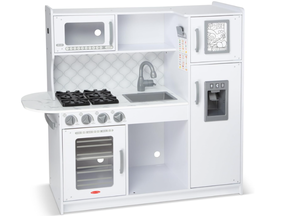 lot 406 image: Melissa & Doug Wooden Chefs Pretend Play Toy Kitchen