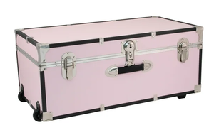lot 412 image: Seward Trunk Rover 30 Trunk with Wheels & Lock-ColorBlush