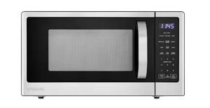 lot 434 image: 21 in. 1.1 cu. ft. 1000-Watt Countertop Microwave Oven in Fingerprint Resistant Stainless Steel and Bar handle