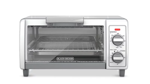 lot 445 image: Black & Decker 4-Slice Convection Toaster Oven