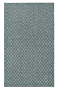lot 449 image: Medallion Sea Foam 3 ft. x 5 ft. Geometric Area Rug