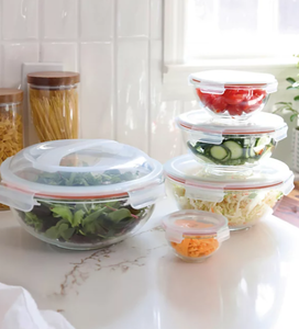 lot 103 image: Sedona Kitchen 10-Piece Nesting Glass Bowl Set