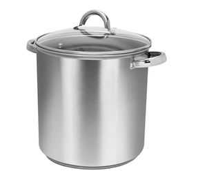 lot 104 image: Sedona Kitchen 20-Qt. Stainless Steel Stockpot