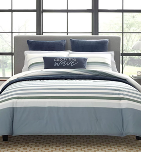 lot 108 image: Nautica Lansier Reversible 2-Piece Duvet Cover Set, FullQueen