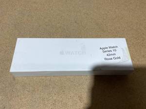 Apple Watch Series 10 GPS + Cellular 42mm Rose Gold Aluminum Case with Light Blush Sport Band - S/M