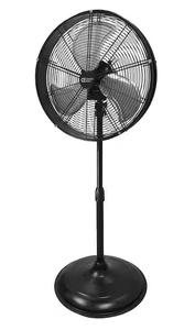 lot 78 image: Commercial Electric 20 Oscillating Pedestal Fan with Adjustable Height