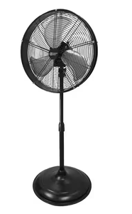 lot 79 image: Commercial Electric 20 Oscillating Pedestal Fan with Adjustable Height