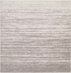 lot 80 image: Safavieh Adirondack Light GrayGray Square Solid Area Rug