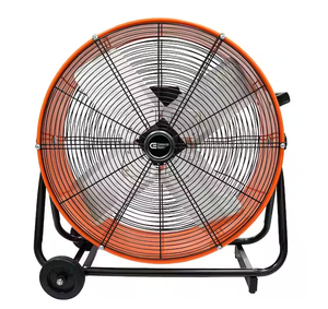 lot 95 image: Commercial Electric 24 2-Speed Heavy Duty Tilt Drum Fan