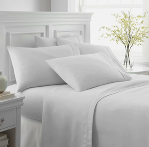 lot 228 image: 4PCS Twin Size Kaycie Gray Sheet Set