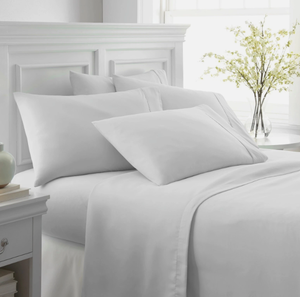 lot 230 image: 4PCS Twin Size Kaycie Gray Sheet Set