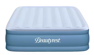 lot 305 image: Queen Size Beautyrest Sensa-Rest Air Bed Mattress with Built-in Pump and Edge Support, 18