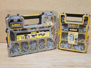 lot 116 image: (2) Hardware Organizers with Contents