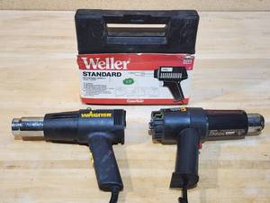 lot 145 image: (2) Heat Guns & (1) Soldering Gun