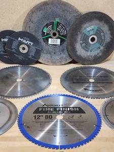 lot 143 image: Assorted Saw Blades & Cutting Blades