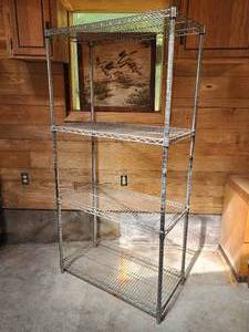 lot 168 image: Stainless Steel Bakers Rack