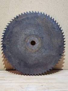 lot 28 image: Vintage Sawmill Blade