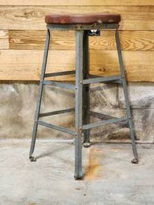 lot 246 image: Vintage Shop Stool