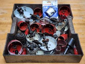 lot 205 image: Large Assortment of Hole Saws