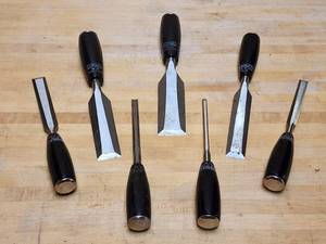 lot 190 image: Stanley Chisel Set