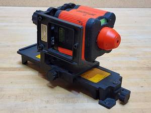 lot 230 image: Red Lasermark Wizard Battery Operated Rotary Laser Level Horizontal Vertical Dual Beam