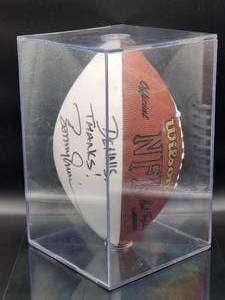 lot 44 image: Autographed NFL Football by Cincinnati Bengals Quarterback Great Boomer Esiason No COA